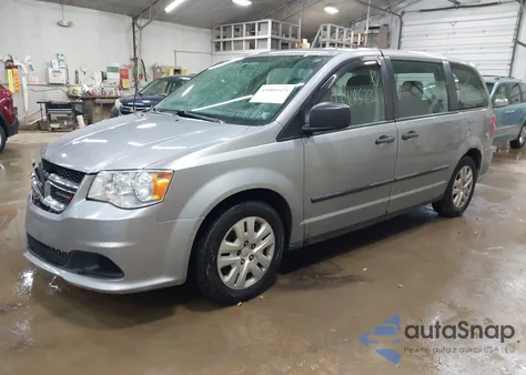 2016 Dodge Grand Caravan American Value Pkg z USA, uszkodzony, nr VIN 2C4RDGBG0GR102980